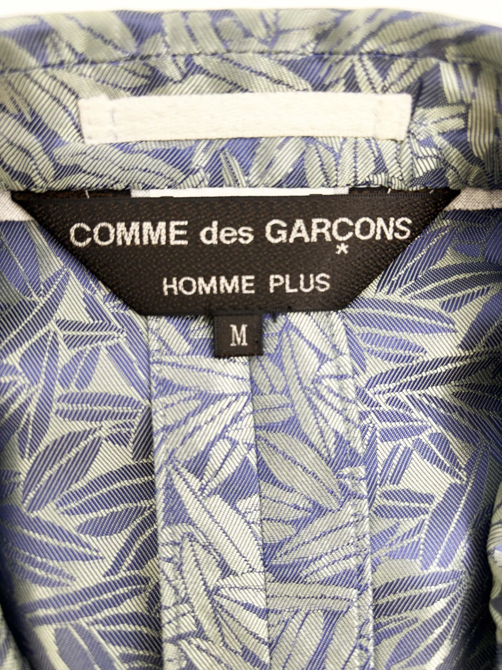 Comme des Garcons Homme Plus S/S 2019 cutout front jacket — JAMES